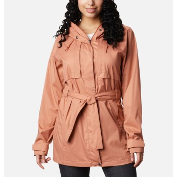 Columbia Pardon My Trench Rain, Chamarras Rosas Para Mujer | 960318-VDH